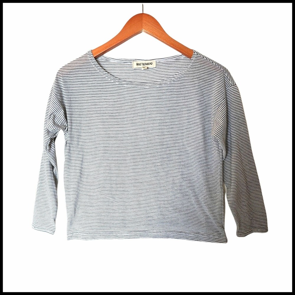 Rivet‎ & Thread Top Long Sleeve Striped Tee